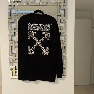 OFF WHITE BLACK SWEATER DRESS